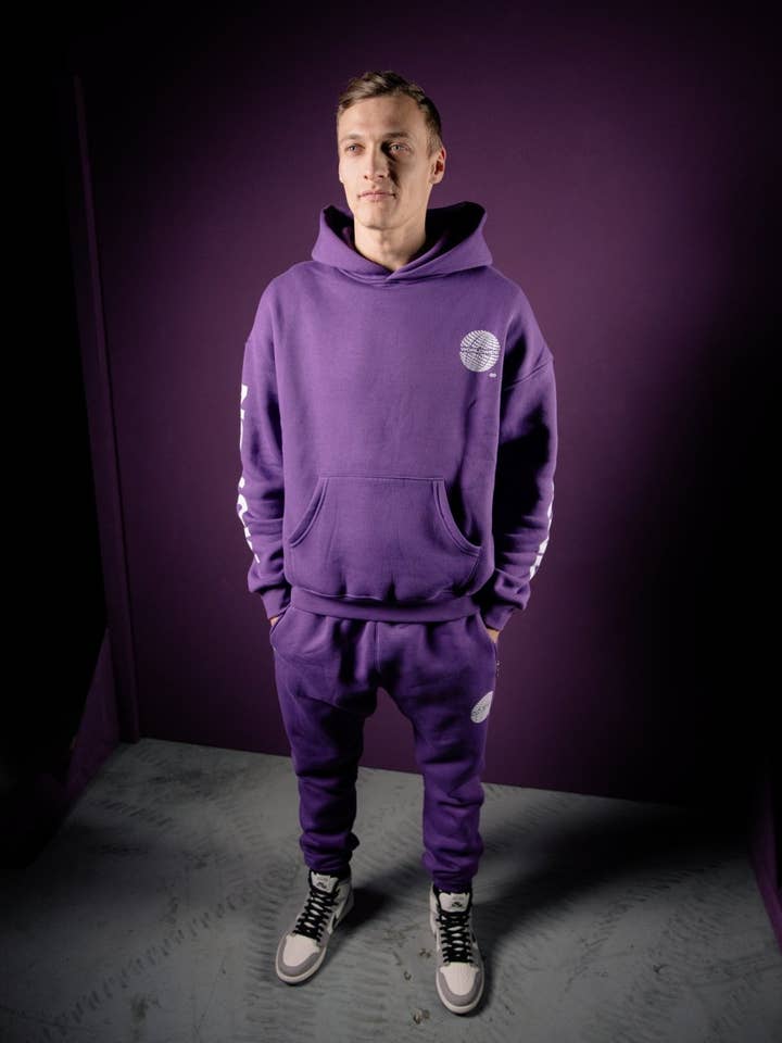 The Motion Brand - Wholesale Athletic Sweatpants/Joggers - Men's - Purple Worldwide Jogging Pants2