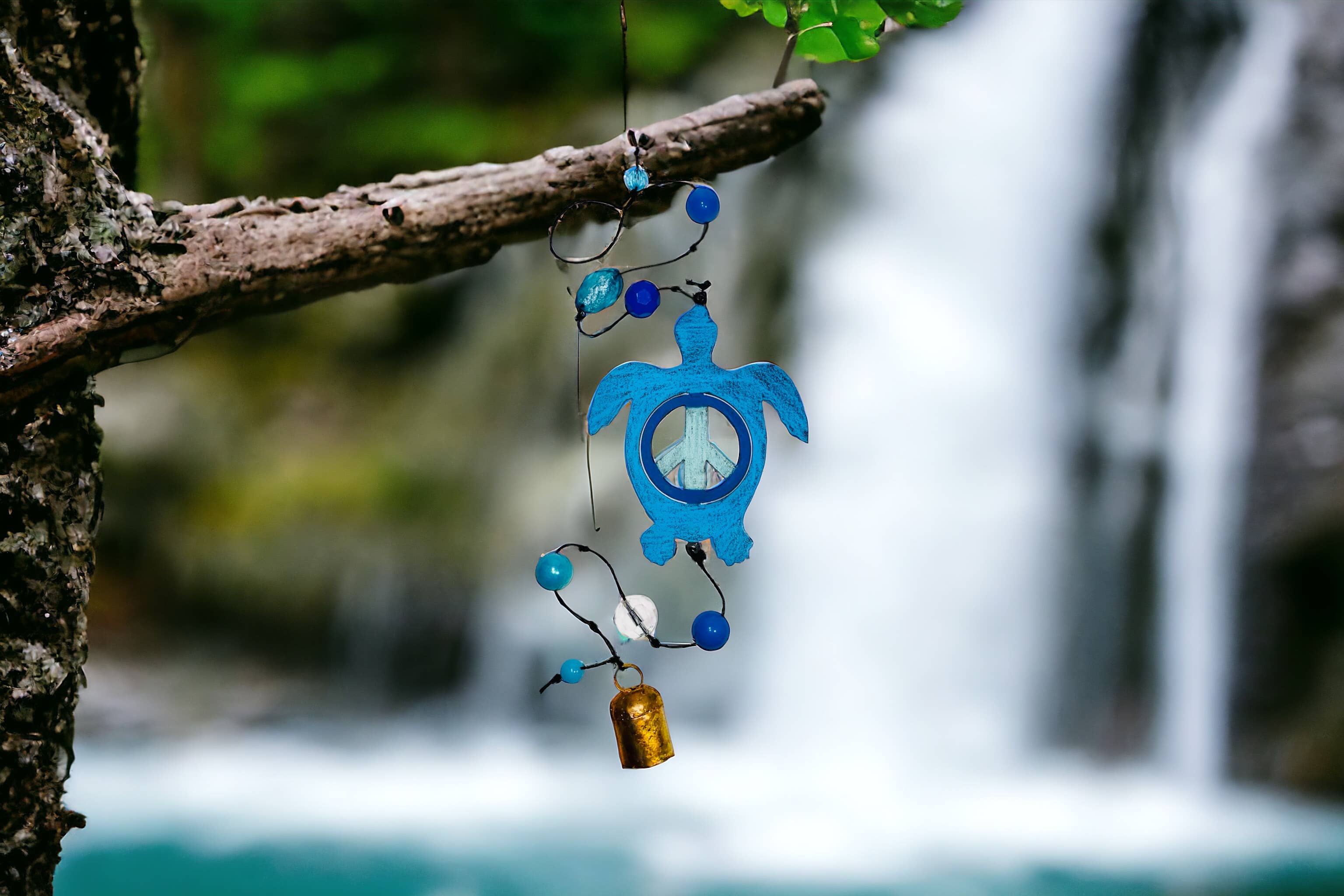 Whimsies - Wholesale Wind Chime - Sea turtle wind chimes nautical nana bell garden souvenir4