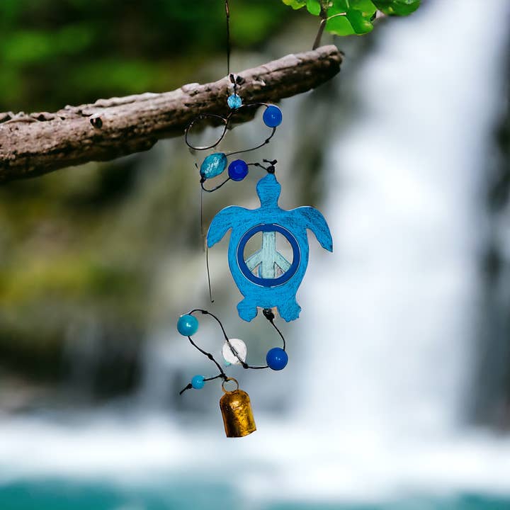 Whimsies - Wholesale Wind Chime - Sea turtle wind chimes nautical nana bell garden souvenir4