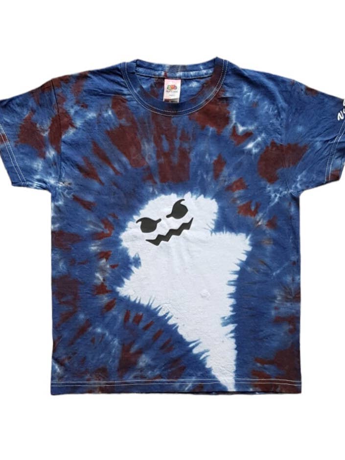 T-shirt fantôme unique en tie-dye pour Halloween pour la vente par VeEco Gifts