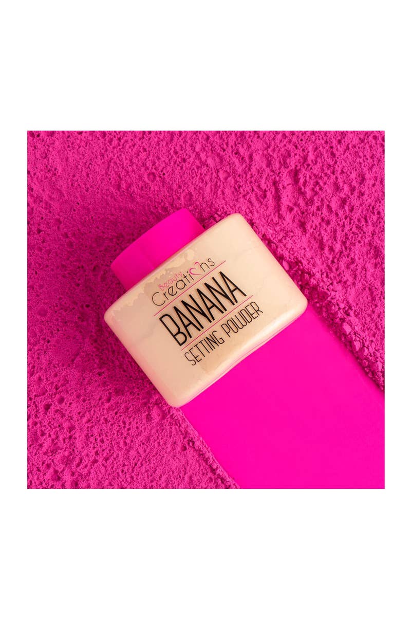 PINEAPPLE Beauty - Wholesale Makeup Setting Spray/Powder - Beauty Creations BSP01 Banana Setting Powder - 12pc1