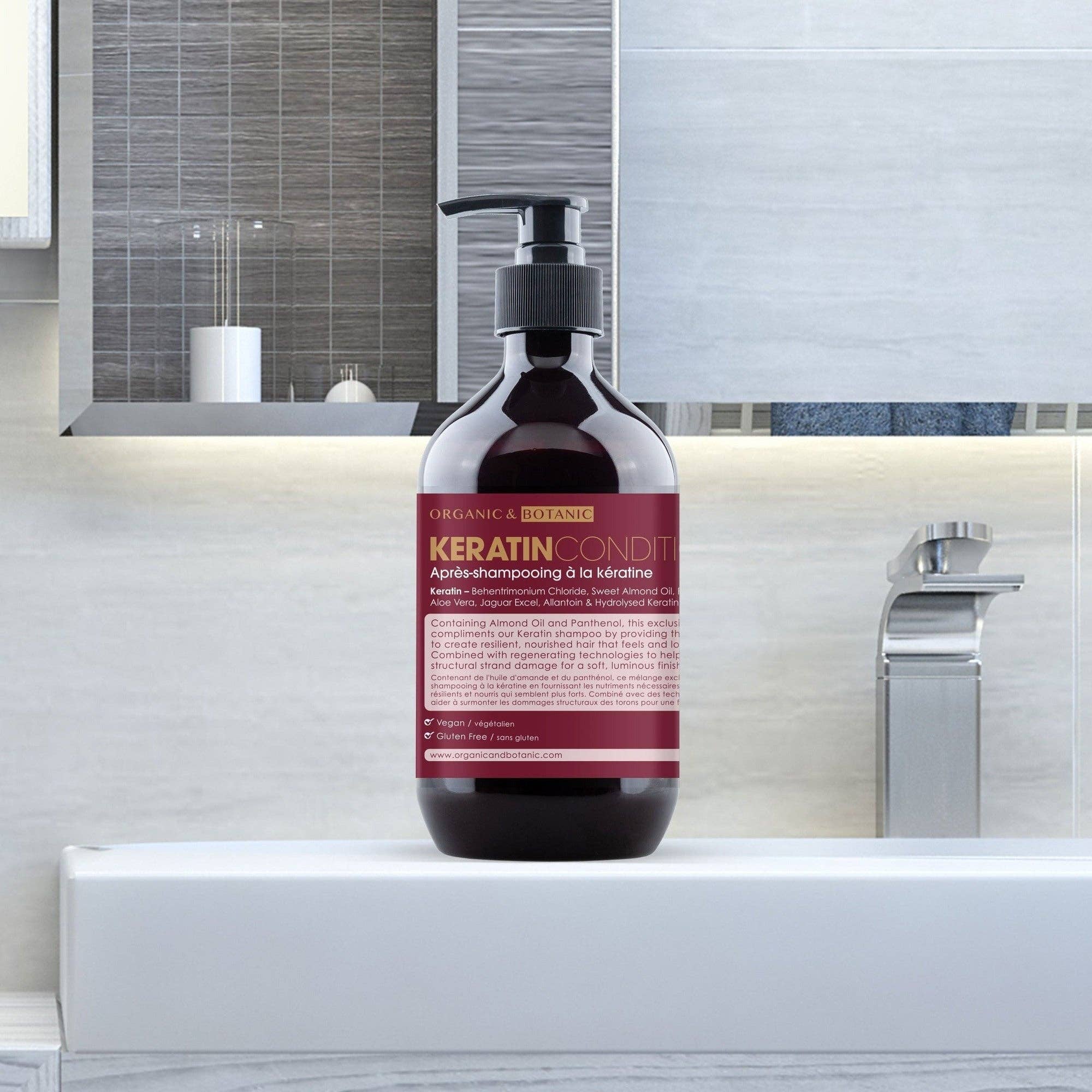 Skin Research Ltd. | Anti-Ageing Skincare & Beauty – wholesale Hair conditioner – Organic & Botanic Keratin Conditioner 500ml2