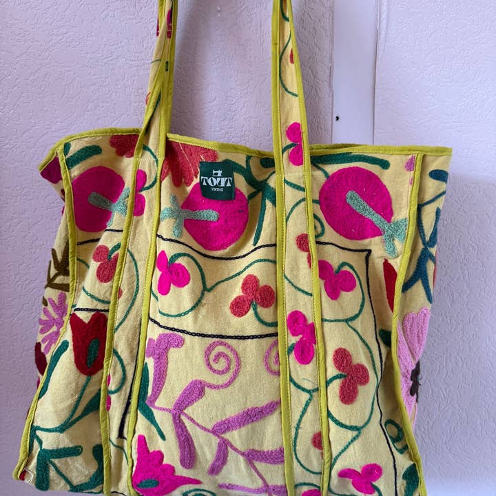 ToutVintage - Wholesale Tote bag – Women's - Vintage suzani bag