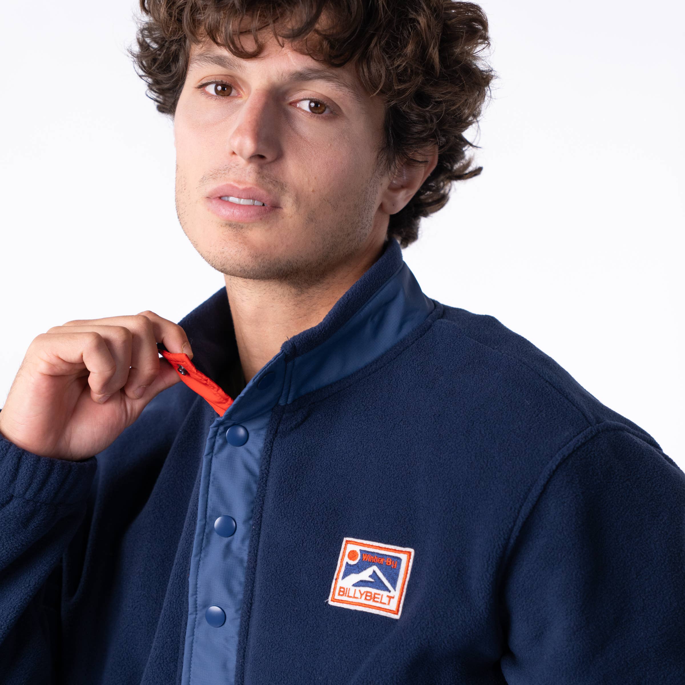 BILLYBELT – Großhandel Fleecejacke – Herren – Marine Fleece-Sweatshirt2