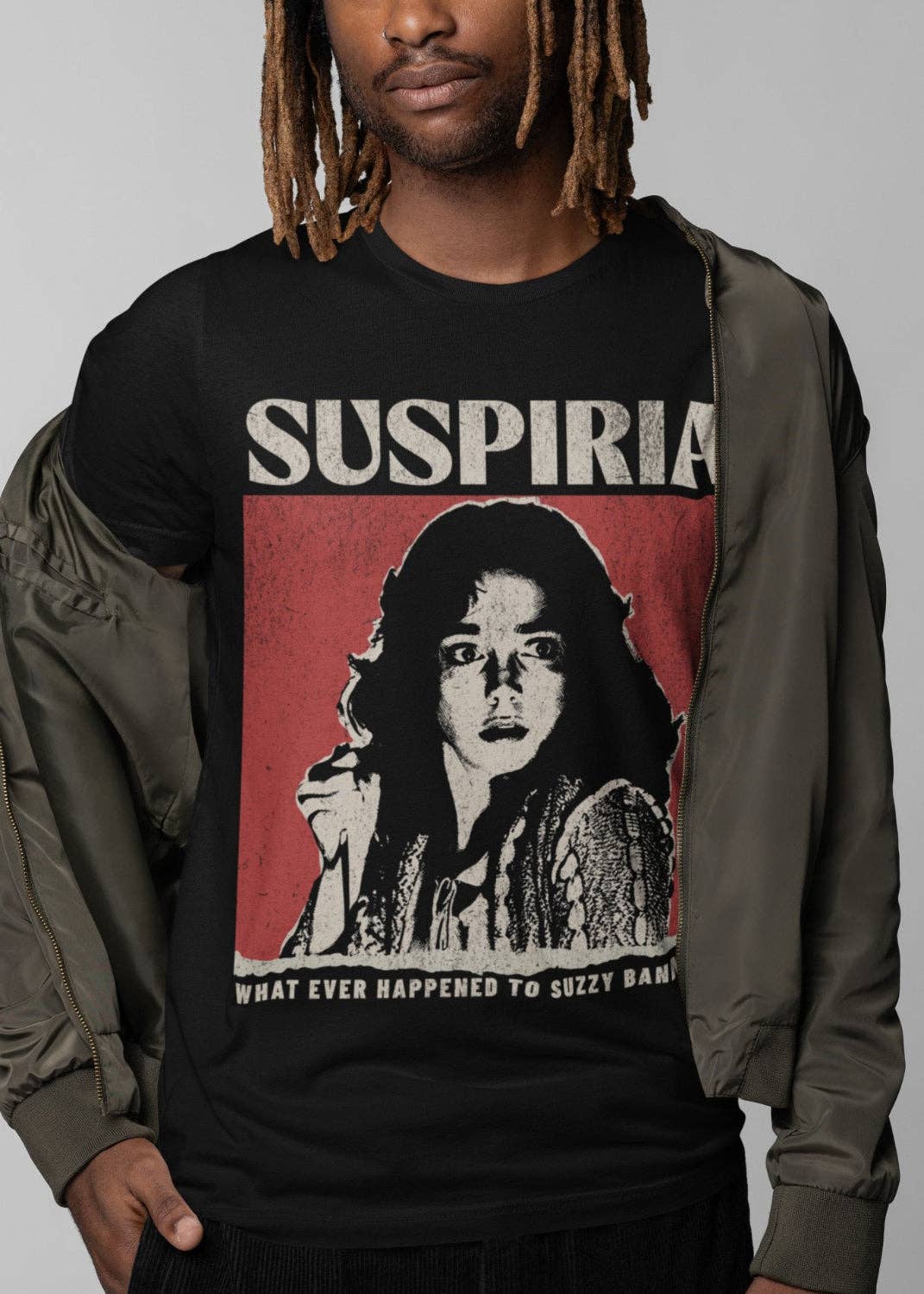 KILLER RETRO – Engroshandel T-shirt med print - Unisex – Vintage Suspiria Retro Grafisk T-shirt.6