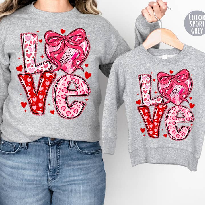 Preppy Alla hjärtans dag kärlekströja för wholesale av The Shirt Company