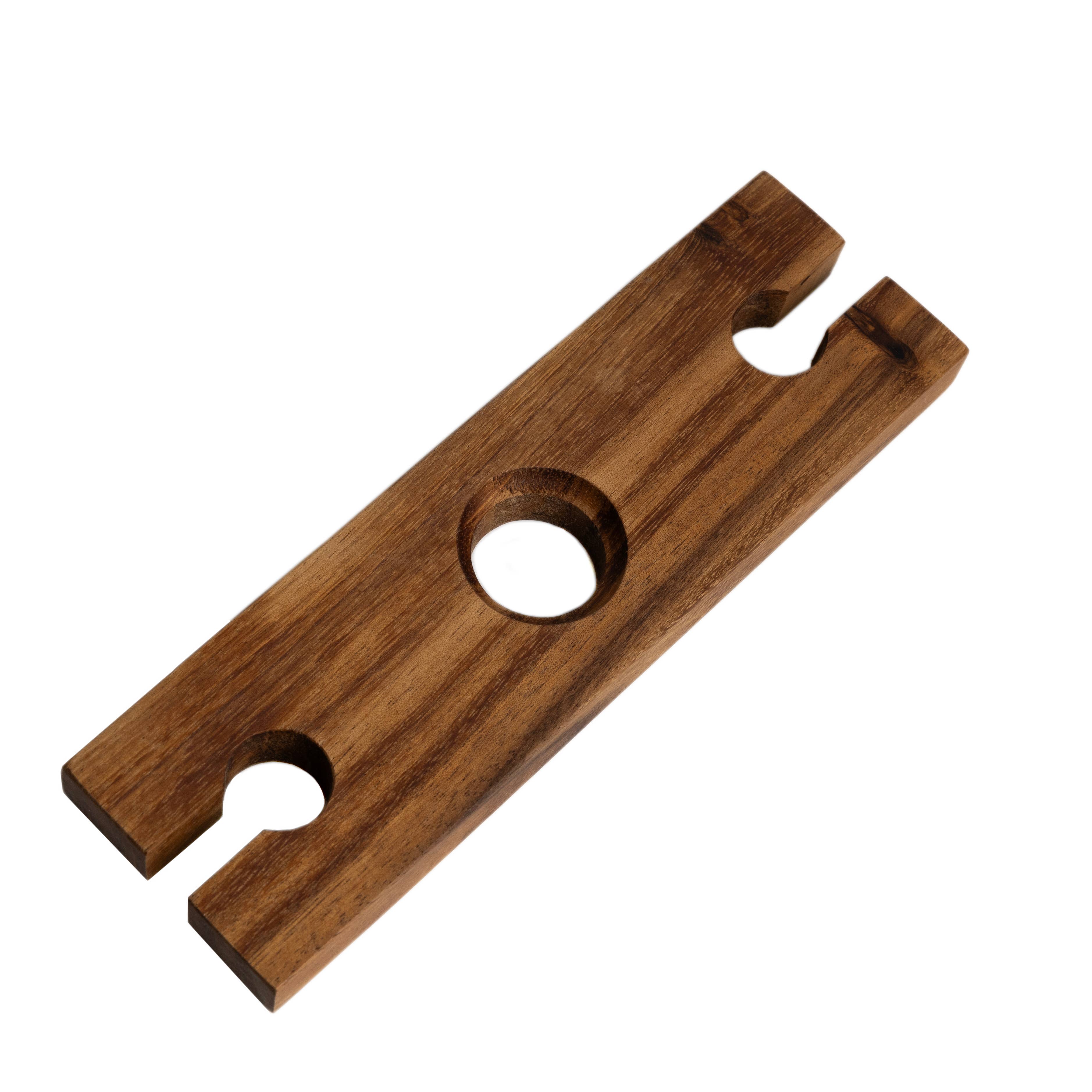 Fox Run Brands – Suporte de vinho por atacado – Suporte para Copos de Vinho em Madeira de Acácia Ironwood para Garrafas de Vinho6