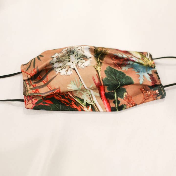Gillian Arnold - Wholesale Protective face mask/shield - Tropical Dusk | Botanical Face Mask2