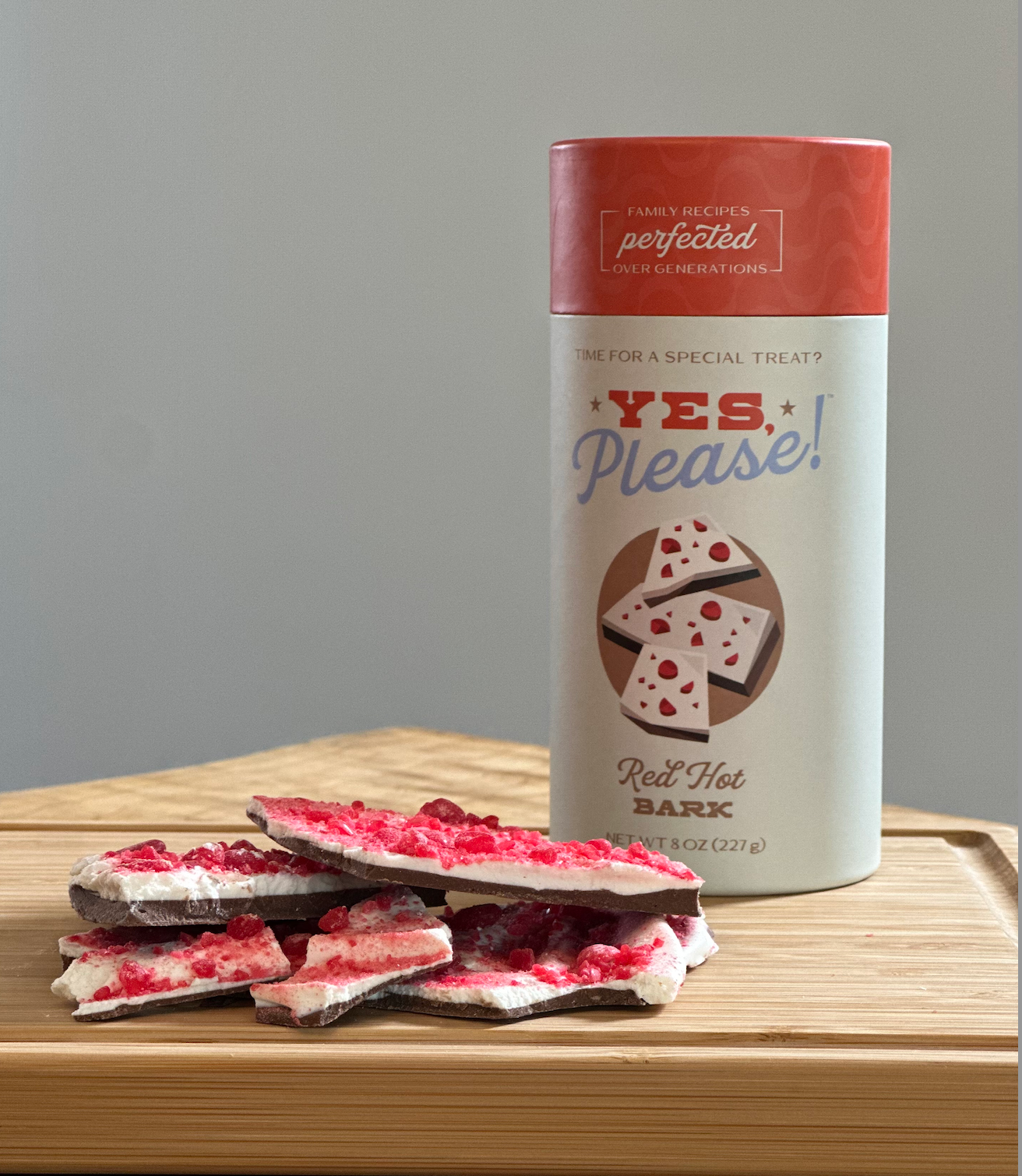 Yes, Please! Treats - Vente Friandises enrobées de chocolat - Écorce rouge1