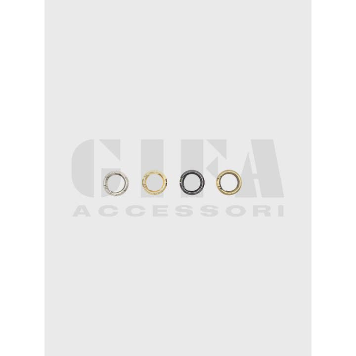 Gifa Accessori - Wholesale Craft Supplies - 2.5 cm square wire carabiner ring