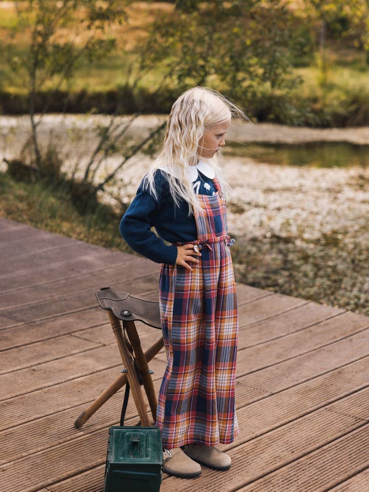 Salopette avec nœuds (548014-189) pour la vente par Lanidor Kids