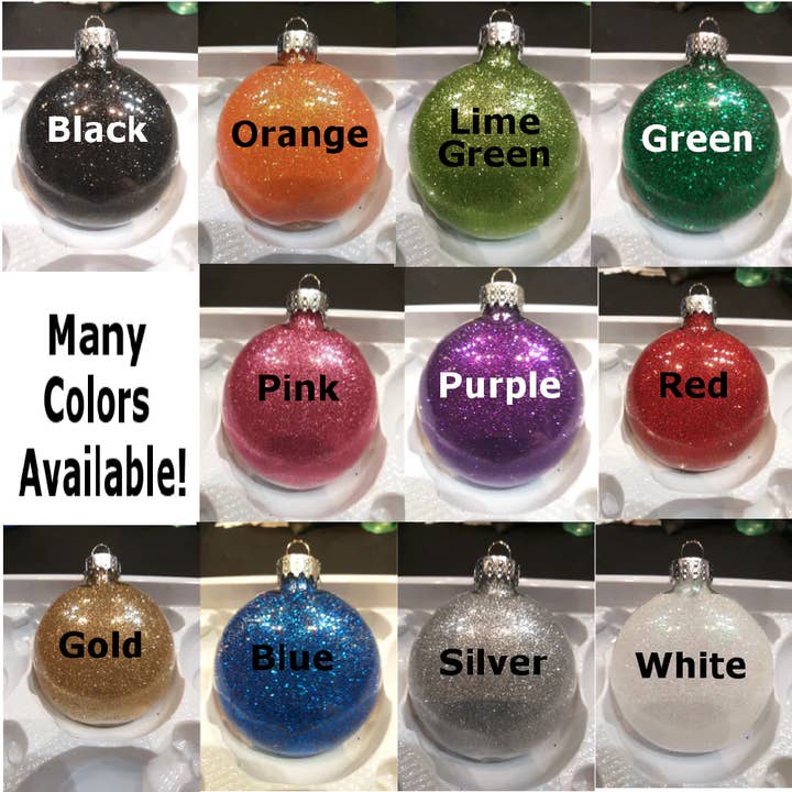 Witchcrafted in MI - Wholesale Ornament - Bride Frankenstein Ornament Shatterproof Glitter Christmas1