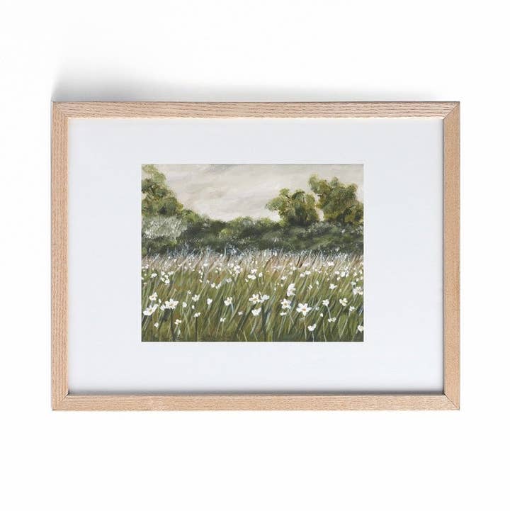 Allie Burton Art - Wholesale Art Print - "Escape" A Horizontal Canvas Print