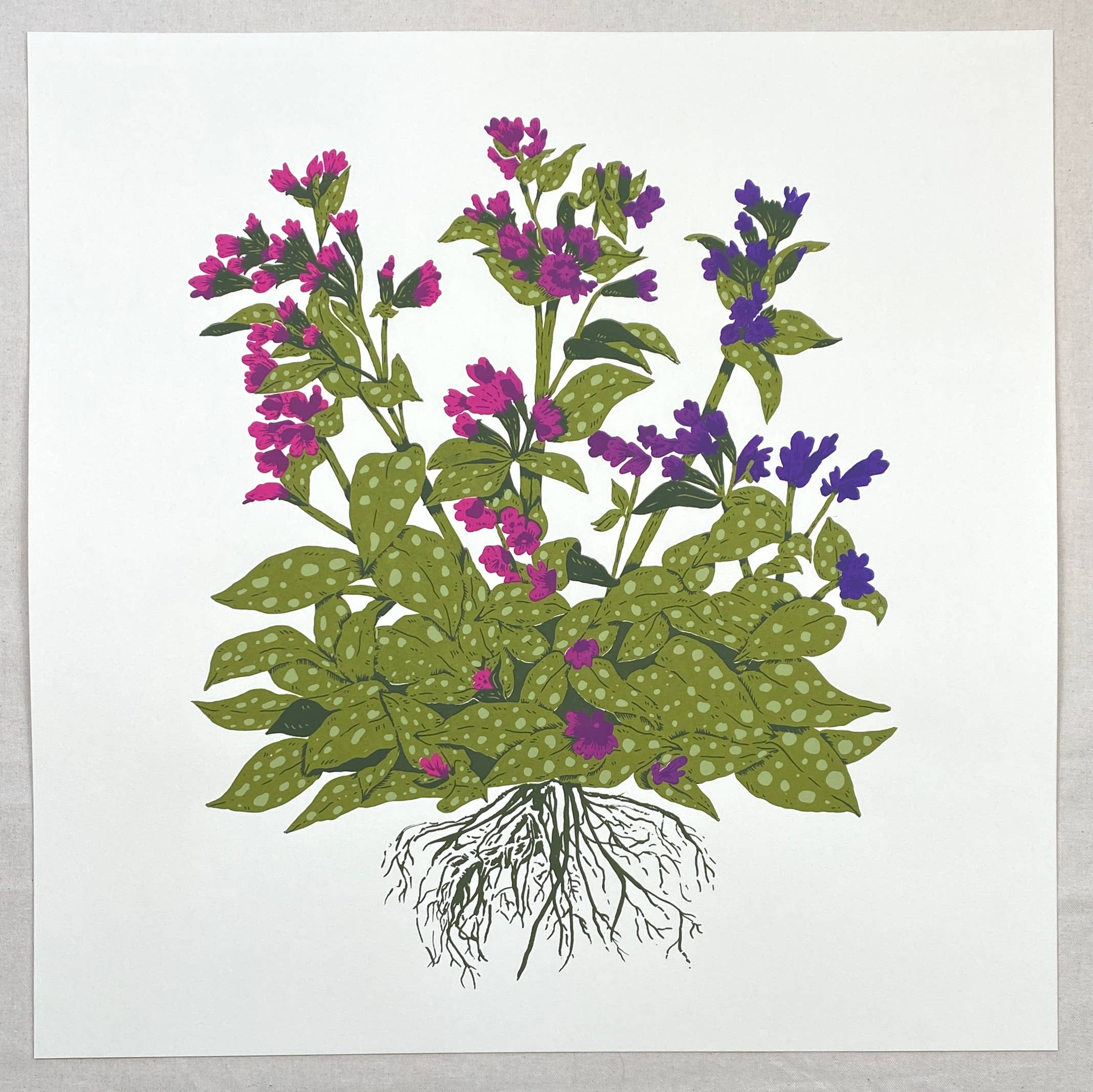 Stacey Malasky – Impressão artística por atacado – Lungwort0