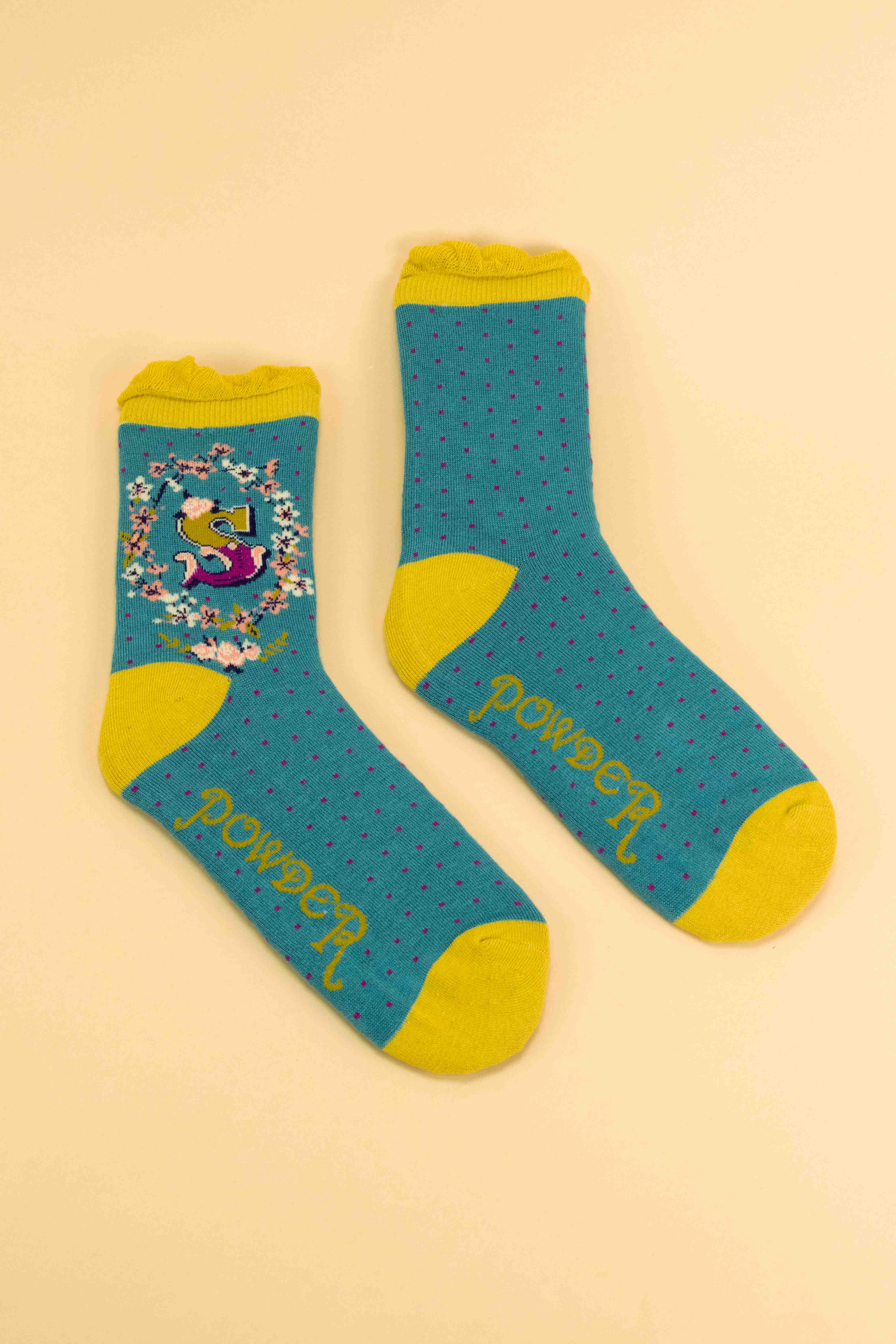 Powder Design - Europe - Wholesale Socks - Women's - Letter Ankle Socks72