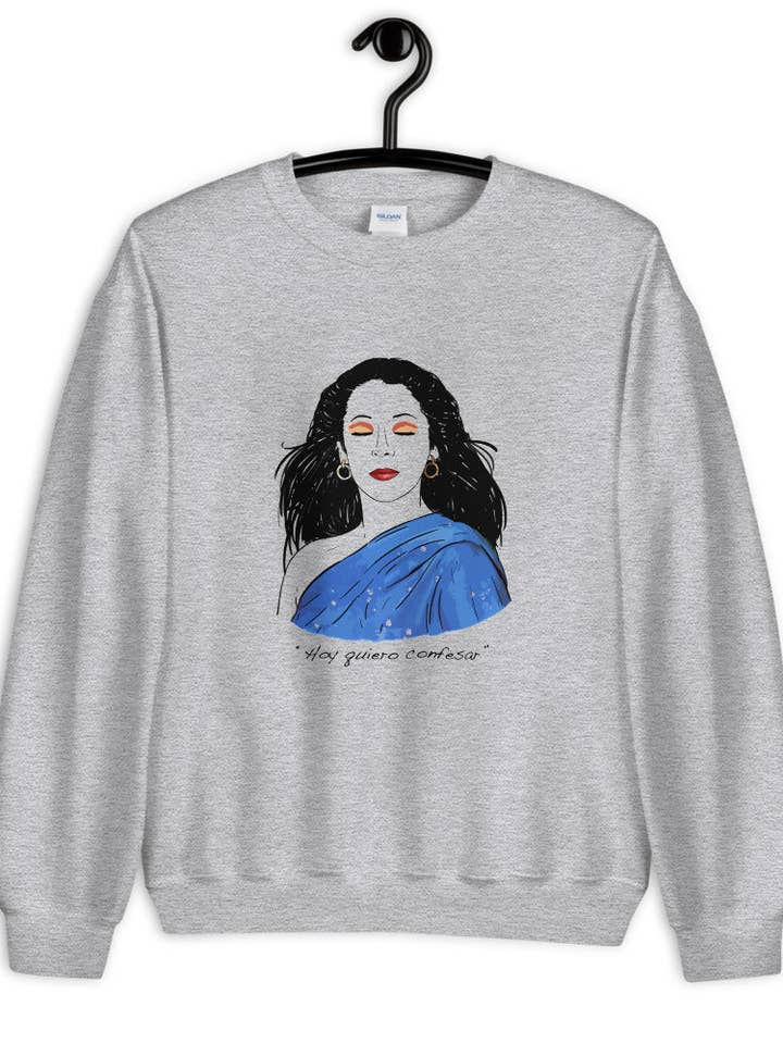 La Pantoja Sweatshirt, Heute möchte ich gestehen für den Großhandel von El loco del Pelo Rizo