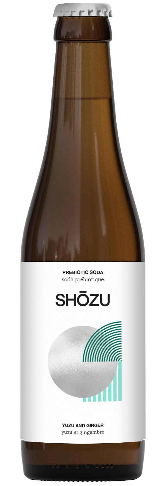 Terranamdo - Wholesale Soda/Carbonated Drink - SHŌZU Prebiotic Soda // Yuzu and Ginger (12 x 330ml bottles)0