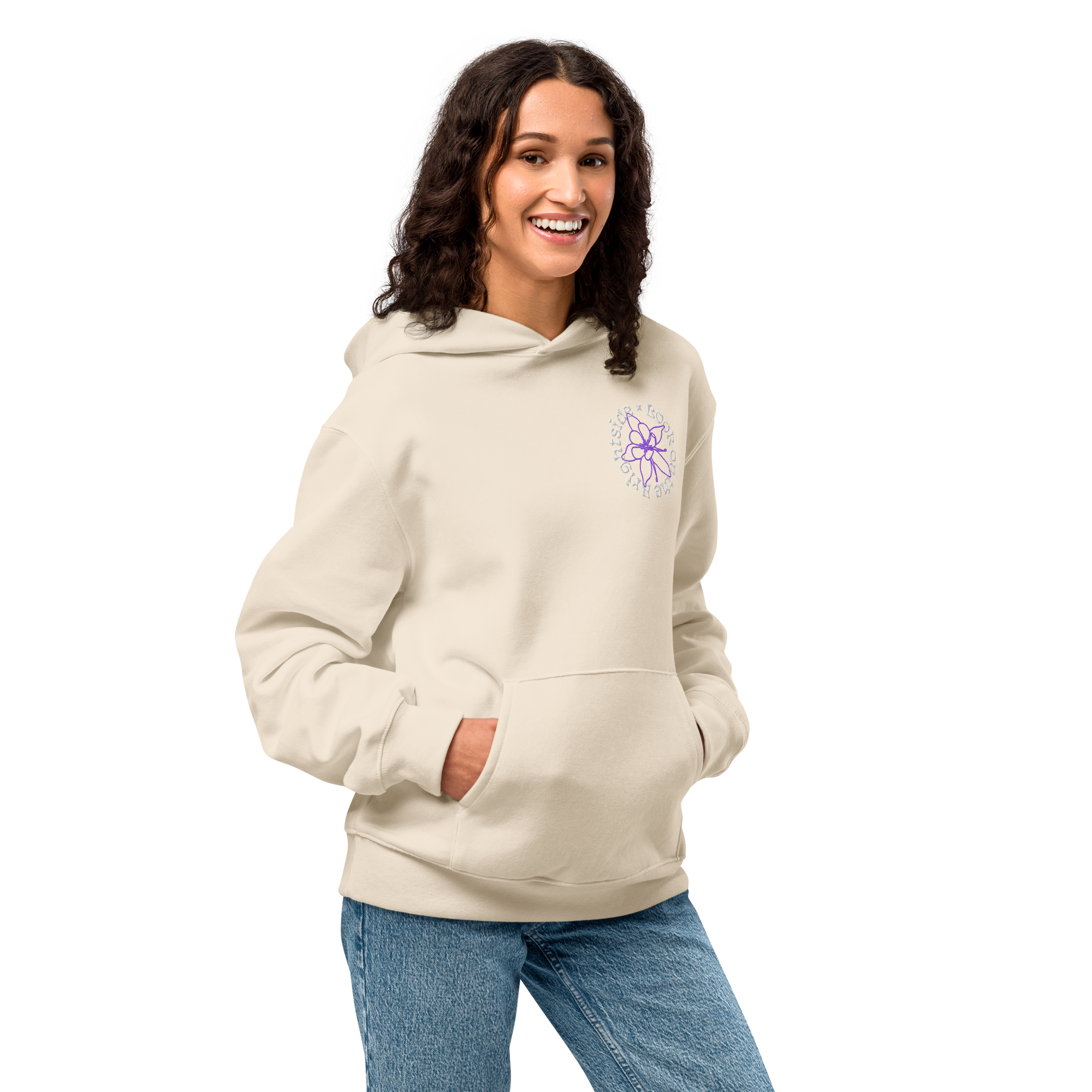 Good Afterneuen Goods - Wholesale Hoodie - Unisex - Brightside Embroidered Hoodie5