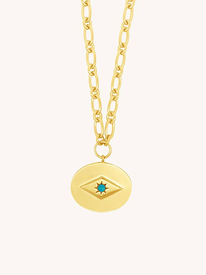 Eve Necklace - Turquoise for wholesale by Sierra Winter Jewelry