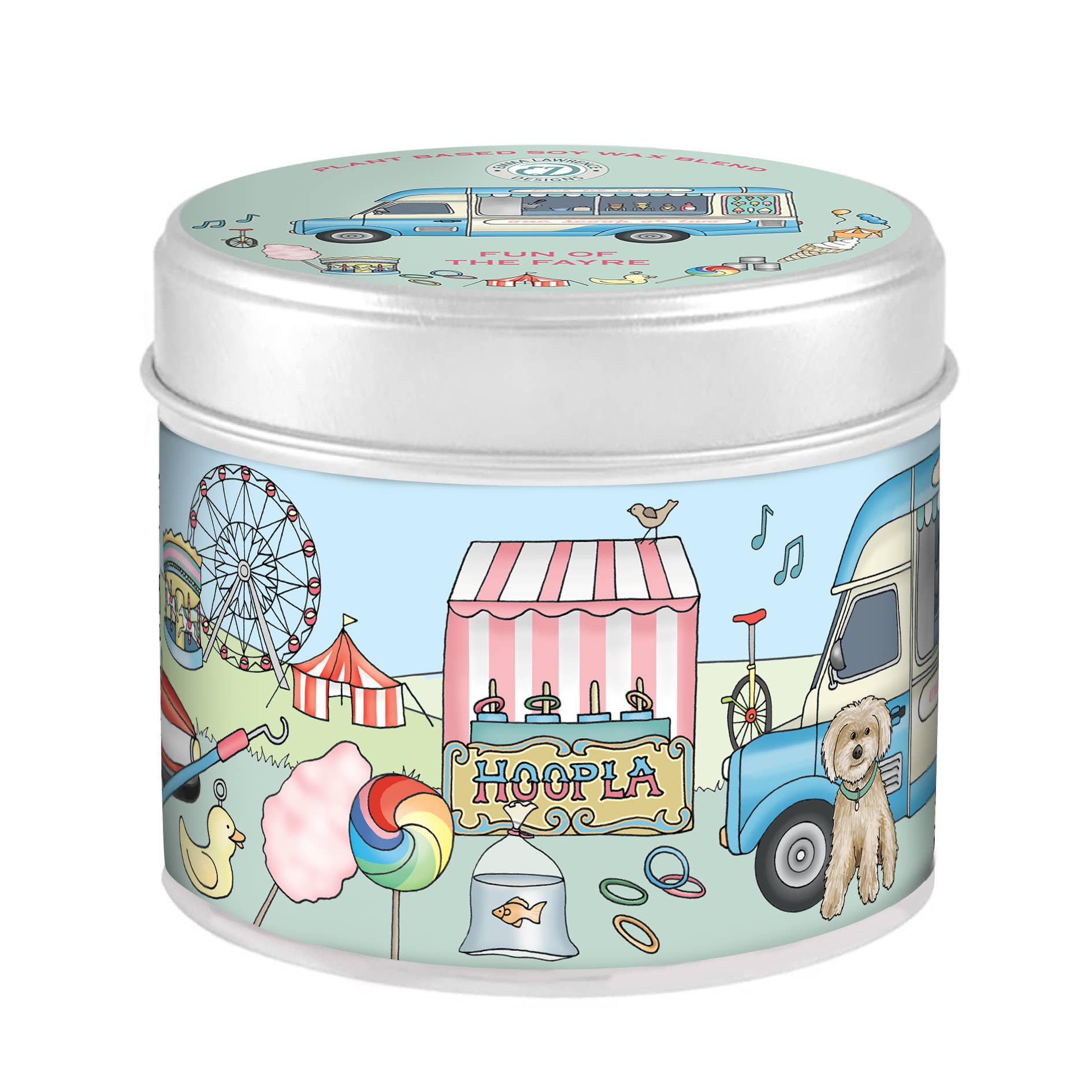 The Country Candle Co. – wholesale Retailer display – Home & Living – Emma Lawrence-18 Tin Counter Top Display Unit (CDU) 22