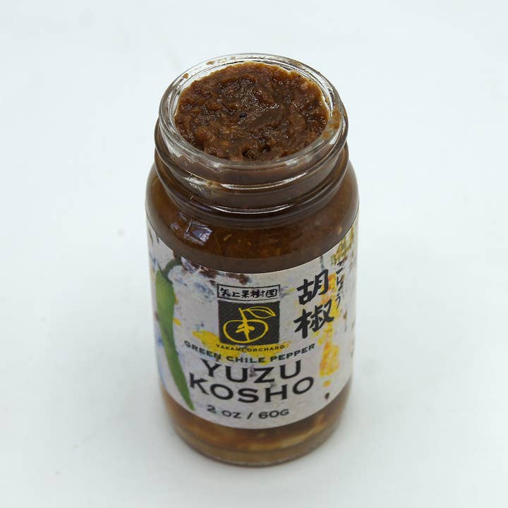 WA Imports - Wholesale Hot Sauce - Yakami Orchards Yuzu Kosho - Green, 2 oz