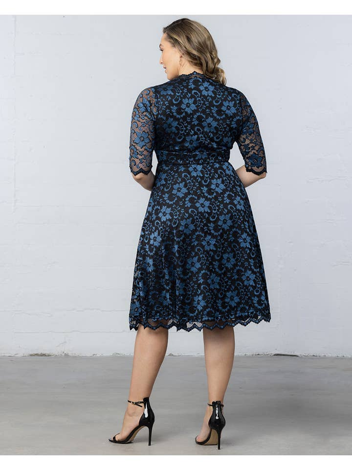 Kiyonna - Wholesale Dress - Women's - Mon Cherie Lace Dress - Plus Size7