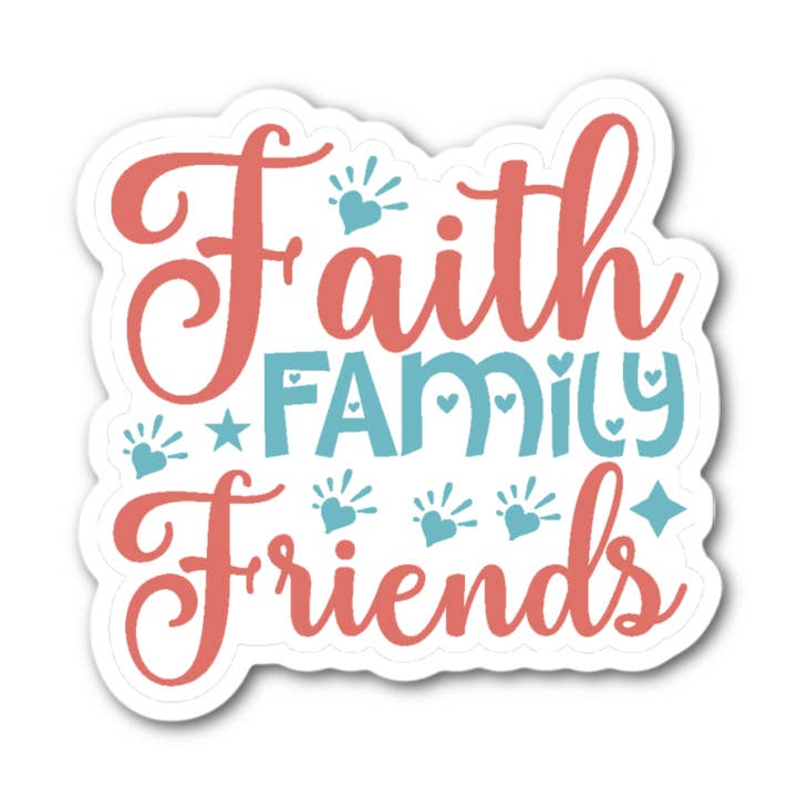 Faith Familia Amigos para venta al por mayor de Stick-It Expressions
