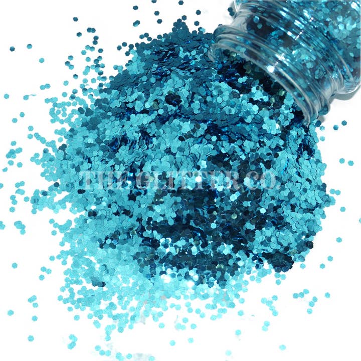 The Glitter Co. - Aruba Blue - Super Chunky 0.062 for wholesale by The Glitter Co.