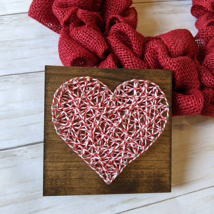 Knotted Bug - Wholesale Wall Accent - Heart String Art