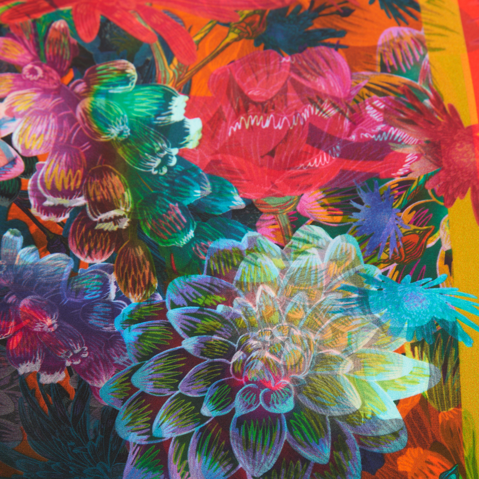 WRAPPR Gift Wrap - Vendita all'ingrosso Sciarpa - Donna - Daisy | Involucro Furoshiki in seta di gelso da 28"14