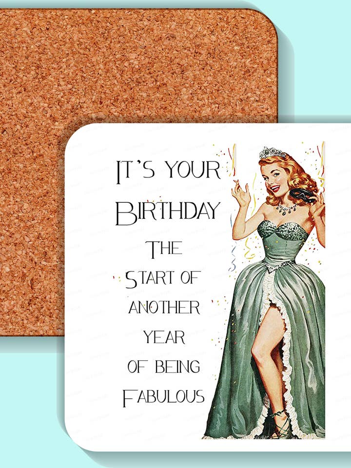 Sottobicchiere, Ragazza impertinente, È il tuo compleanno per la vendita all'ingrosso da parte di Sassy Talkin