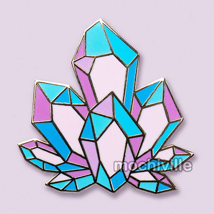 Krystalklynge | Emaljepin for engroshandel hos Mochiville