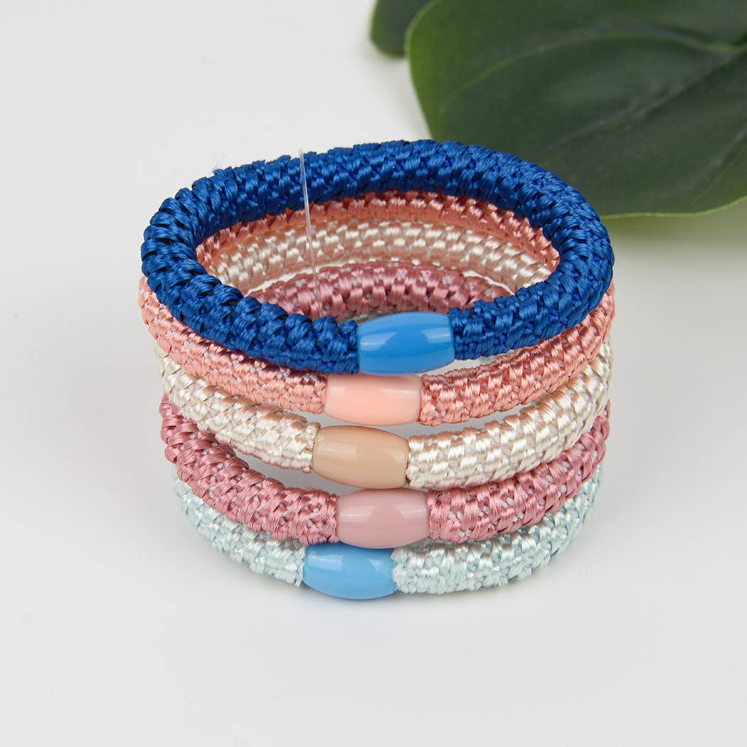 SoapElenGlen – Elástico para cabelo - Mulher por atacado – Elásticos de cabelo 10 peças, alta elasticidade e cores vibrantes2