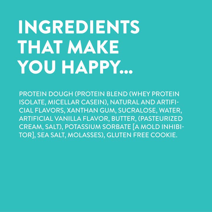 Twisted Dough - Wholesale Cookie Mix - Cookie Monster Protein Cookie Dough