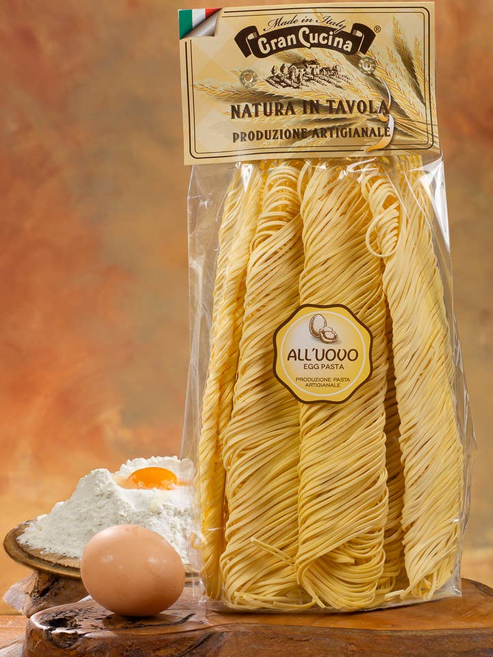 Rustic Egg Tagliolini 500g for wholesale by TAB GREEN LINE SRL (Gran Cucina)