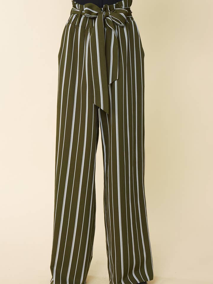 SP7005 - STRIPED STRAIGHT LONG PANTS for wholesale by FSL Apparel