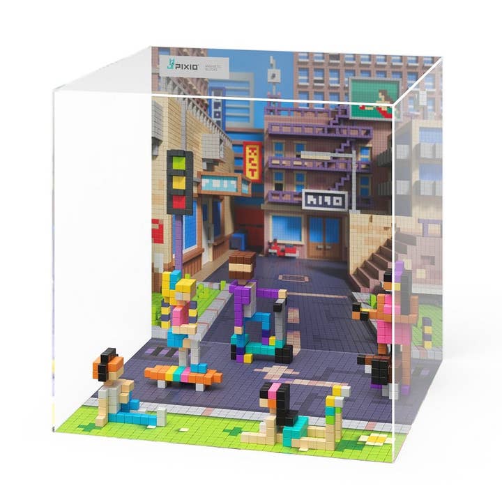 *FREE w/$1000 order* Display Cube- City for wholesale by PIXIO
