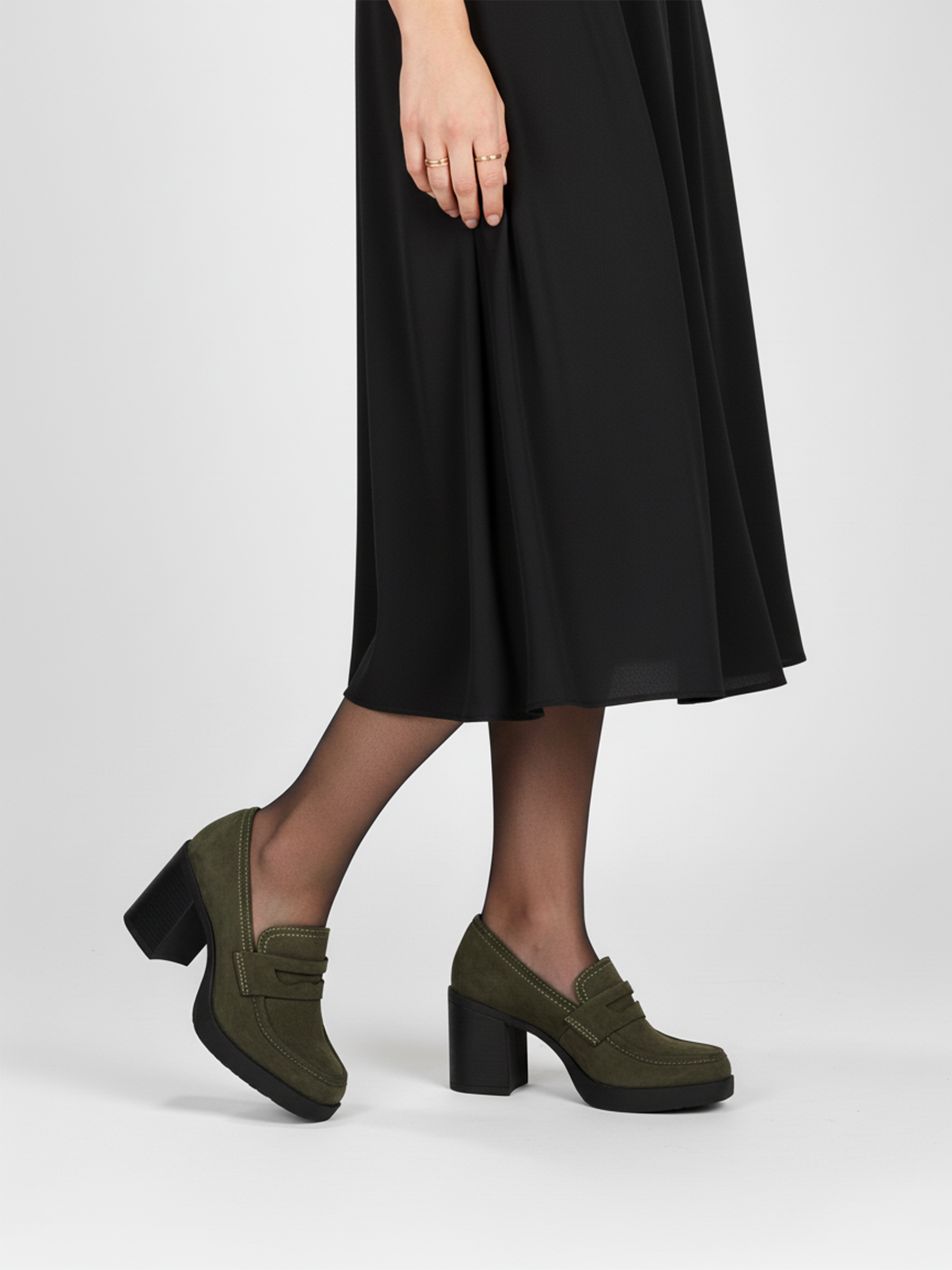 CEREZA - Wholesale Loafers - Women's - Classic Heeled Loafers11