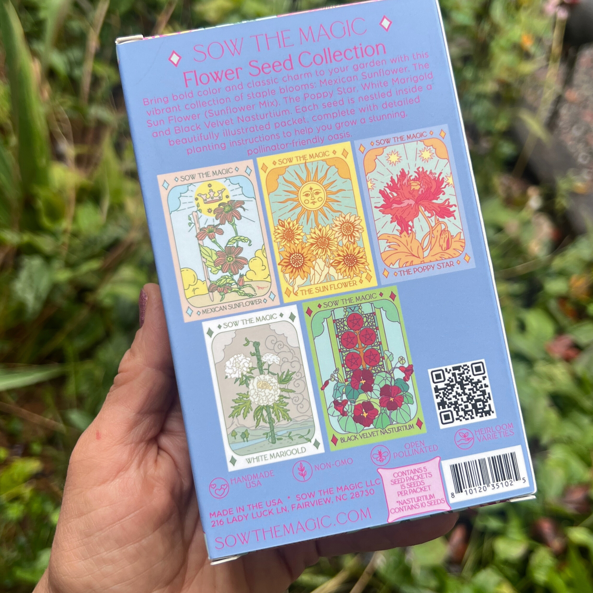 Sow the Magic - Wholesale Plant Seeds - Heirloom Flower Seed Collection – Non-GMO Blooms for a Colorful Garden2