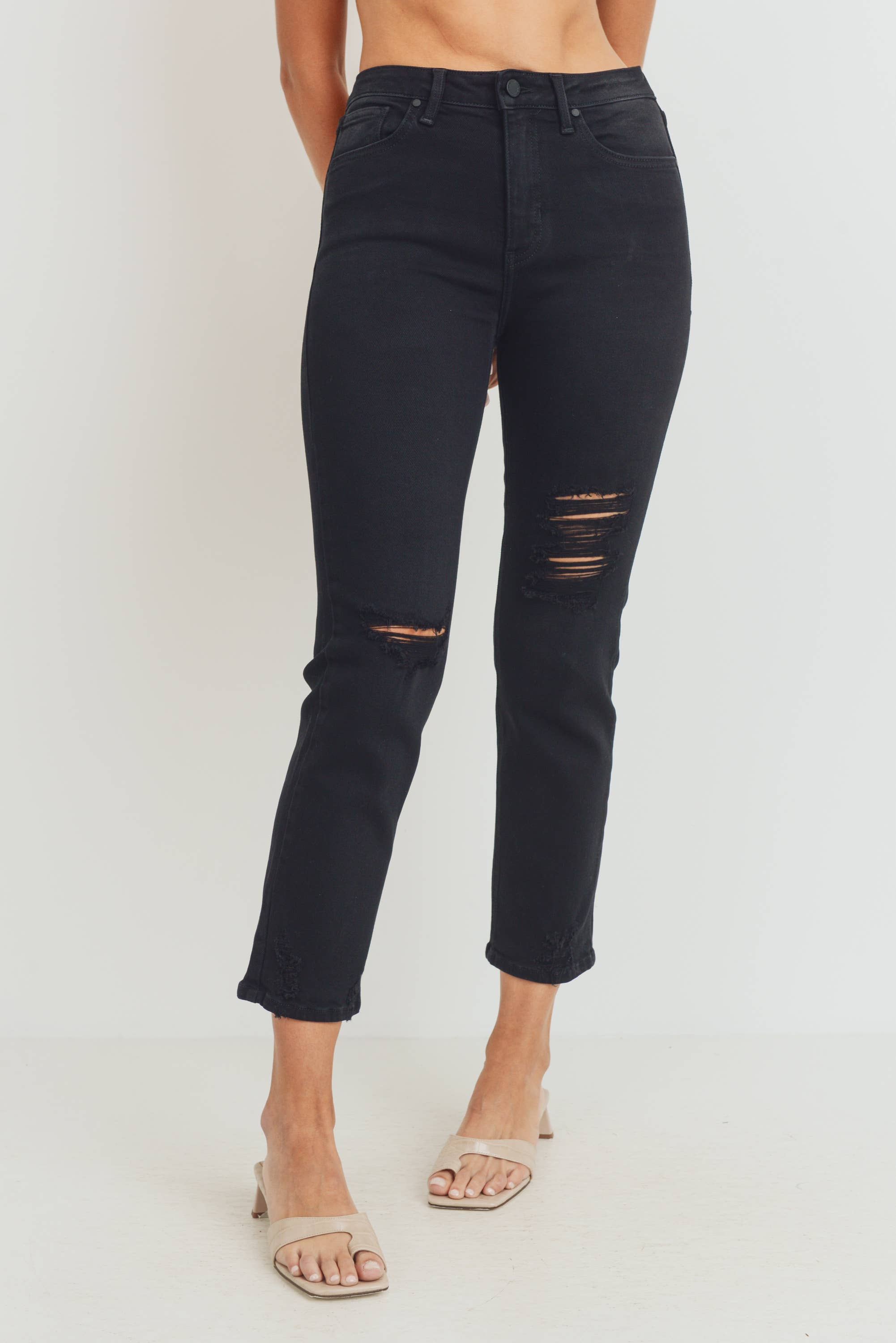 Just black denim wholesale Clearance