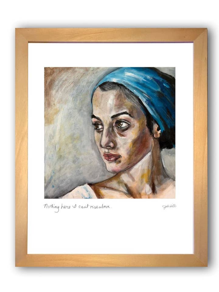 nothing here i can't rise above ⎮ France Art Print for wholesale by Studio J by Jodi Hills