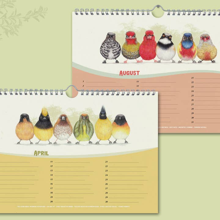 Beast of Paradise - Wholesale Calendar - Birthday Calendar, Perpetual Calendar, Bird Calendar, Animal6