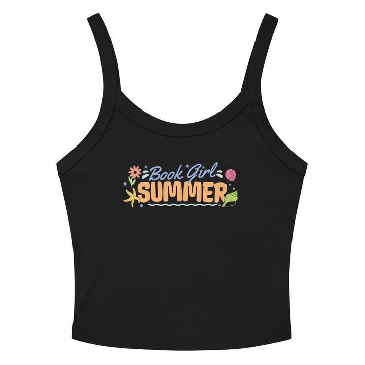 Camiseta de Tirantes de Verano de Chica Lectora para venta al por mayor de The Bean Workshop