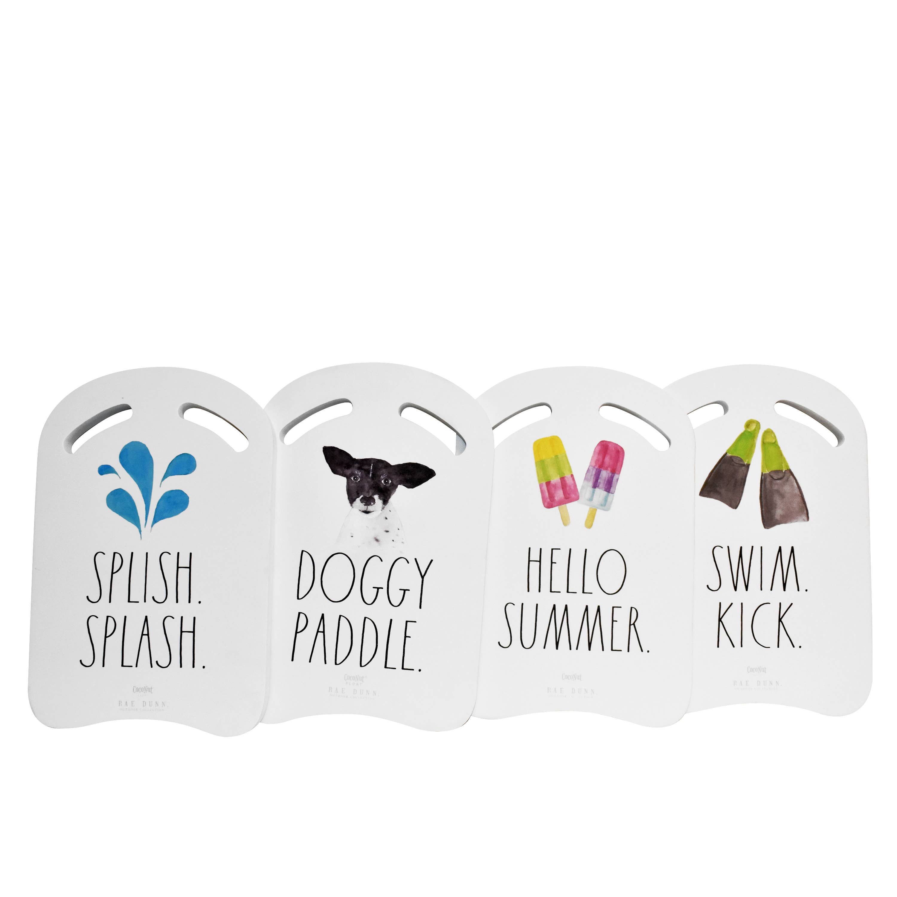 Coconut Outdoor - Wholesale Beach/Pool Toy - Kids & Baby - Rae Dunn - Foam Kickboards - 12pk Assortment in Display Tray4