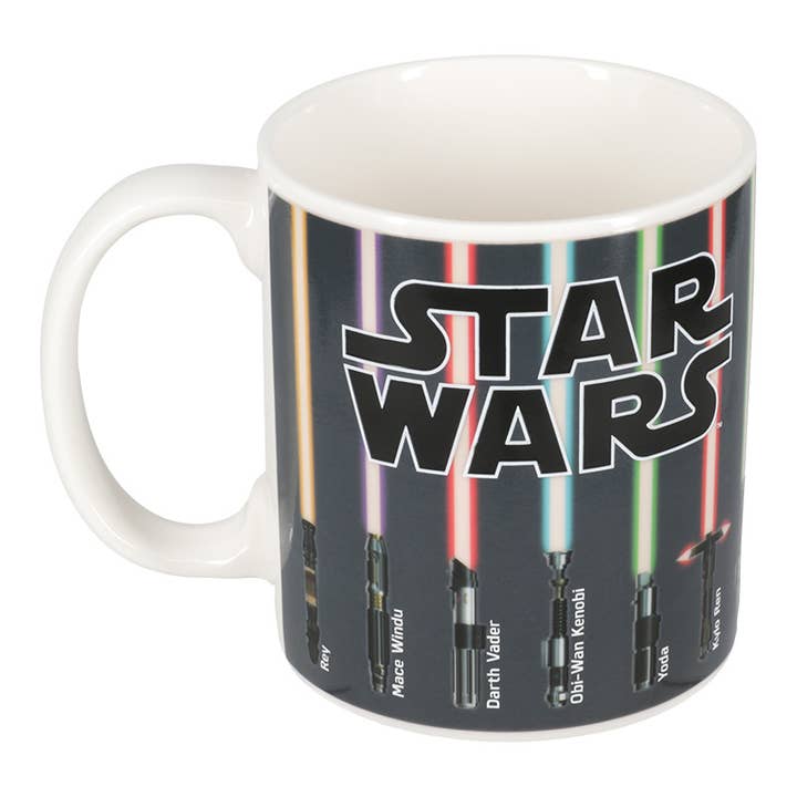 Paladone - Vente Tasse à café - Tasse à changement de chaleur en sabre laser XL