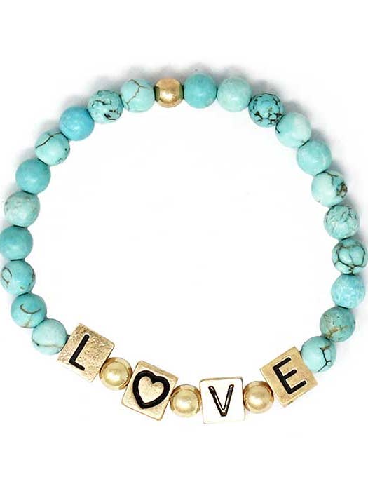 (Y414) BRACELET EN PIERRES SEMI-PRÉCIEUSES INSPIRATION pour la vente par Jewelry Max