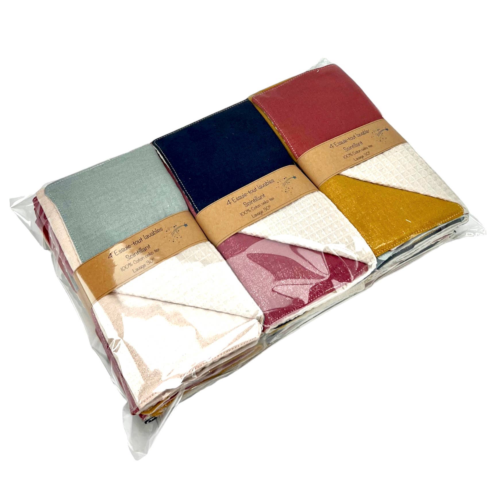 Emmanuel Création - Wholesale Dishcloth - Eco-friendly paper towel, “Scintillant”1