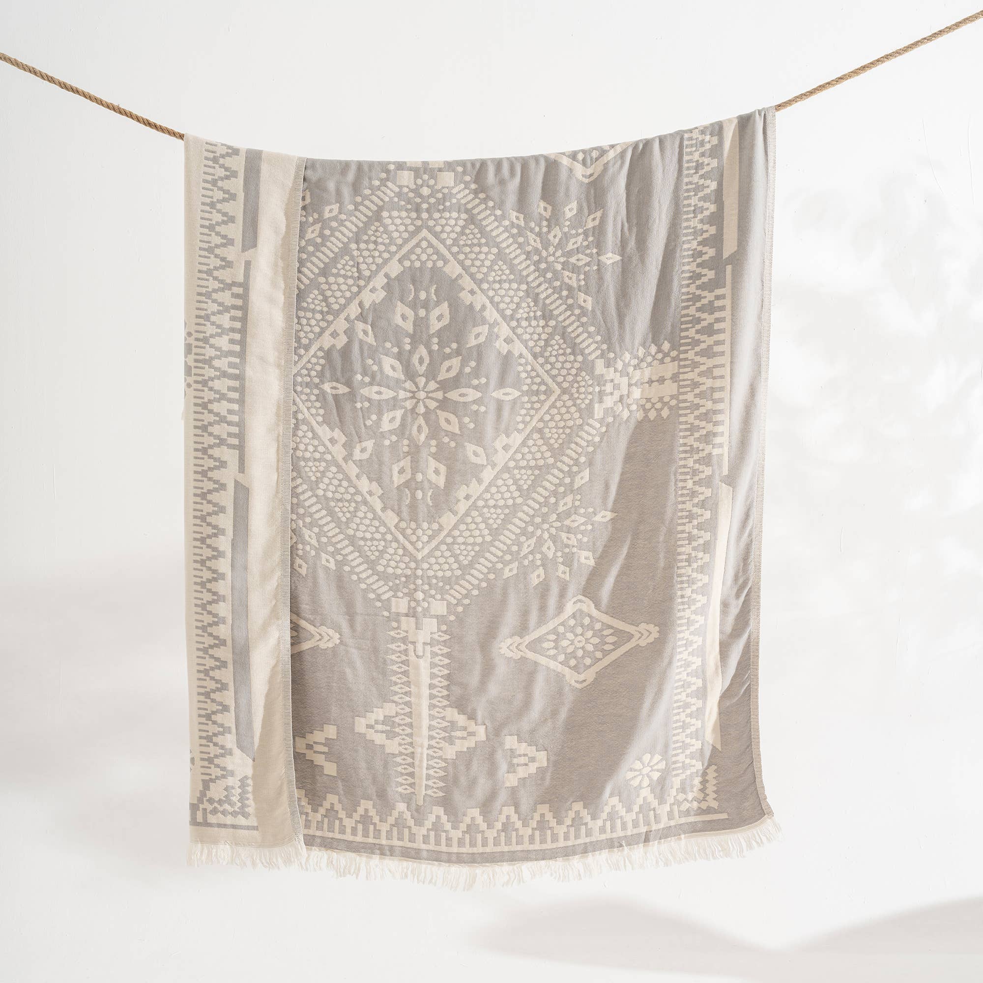 Kikoya – Großhandel Überwurfdecke – Kikoya 100 % Baumwoll-Wohndecke im Landhausstil 130 x 170 cm10