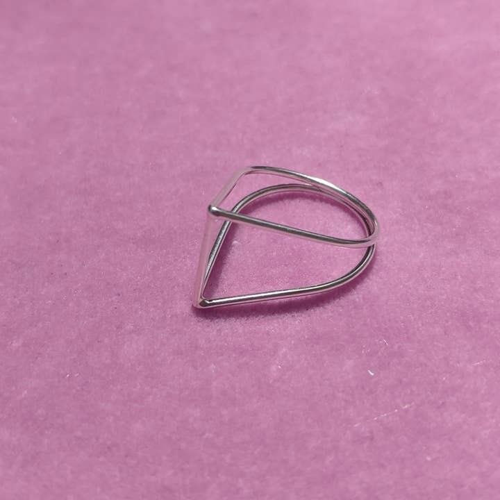 becca compton jewels - Wholesale Cocktail/Statement Ring - negative space ring no.12
