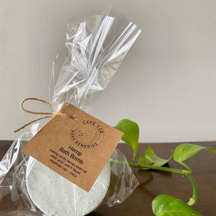 Cape Cod Home Remedies - Wholesale Bath Bomb/Fizz - Hemp Bath Bomb